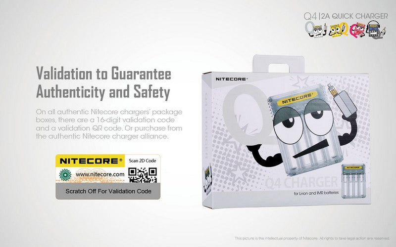 Chargeur Nitecore Q4 01 9