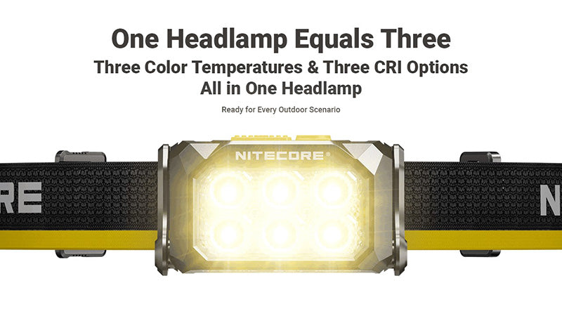 HA29 UHE - Lampe frontale - 1200 Lumens - Triple Température de Couleur - Basses Températures -40°C - Batterie HLB2500