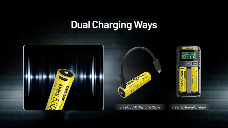 Batterie 21700 Haute Performance Nitecore NL2155HPR 5500mAh 1 5