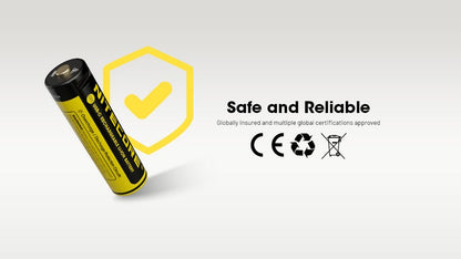Batterie AA 1.5Vrechargeable USB C Nitecore MH2400 2400mAh 1 8