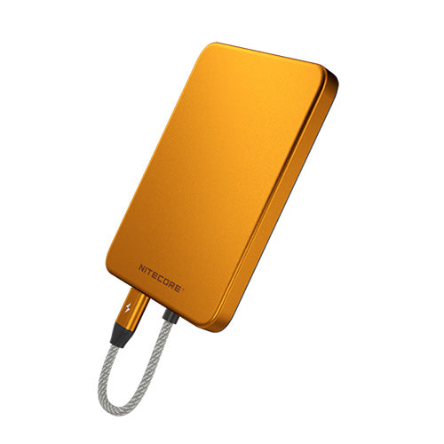 Powerbank Nitecore Pocket 5 5000mAh - 22,5W - Câble USB-C Intégré - Fixation Magnétique