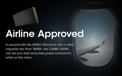 Batterie externe Nitecore CARBO 20000 20000mAh 01 17