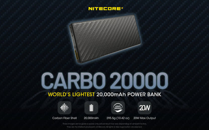 Batterie externe Nitecore CARBO 20000 20000mAh 01 1