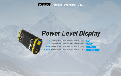 Batterie externe Nitecore NC10000 10000mAh 50lumens 01 15