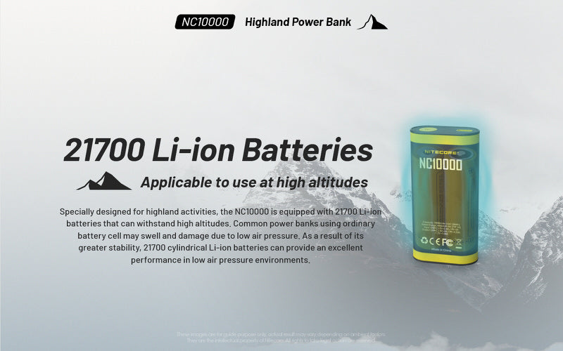 Batterie externe Nitecore NC10000 10000mAh 50lumens 01 2
