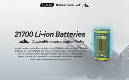 Batterie externe Nitecore NC10000 10000mAh 50lumens 01 2