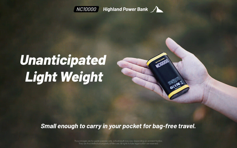 Batterie externe Nitecore NC10000 10000mAh 50lumens 01 3