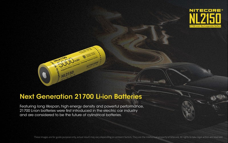 Batterie nitecore NL2150 01 2
