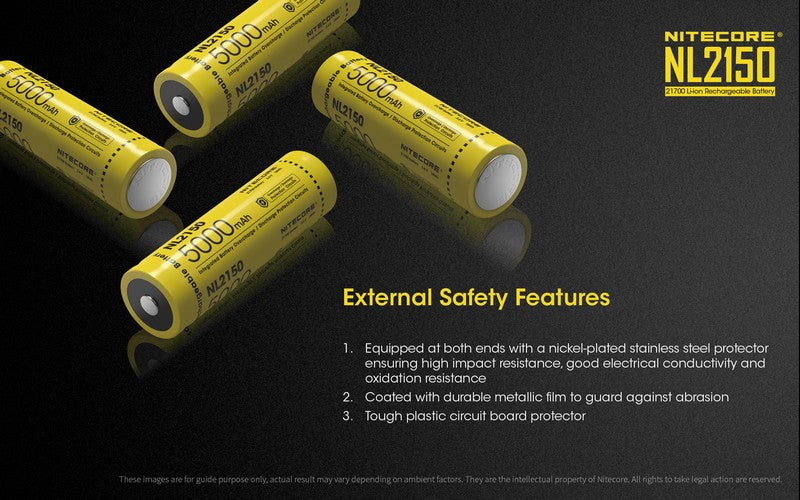 Batterie nitecore NL2150 01 5