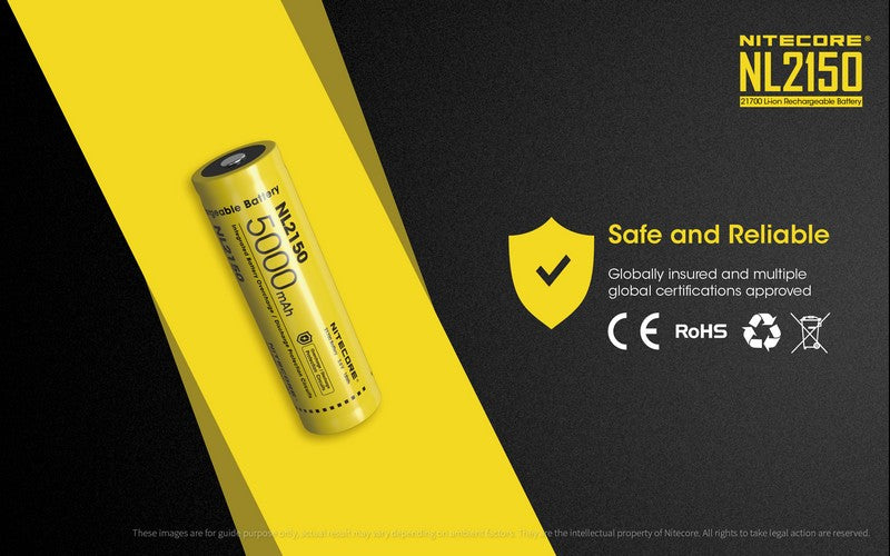 Batterie nitecore NL2150 01 7