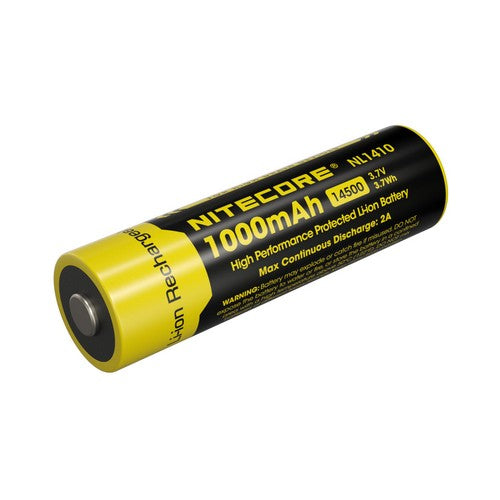 Batterie rechargeable 14500 AA 1000 mAh Nitecore NL1410 00 1