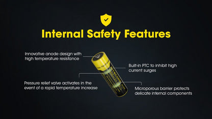 Batterie rechargeable 14500 AA 1000 mAh Nitecore NL1410 01 3