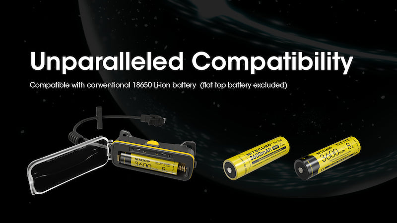 Boitier d extension Nitecore pour accu 18650 08