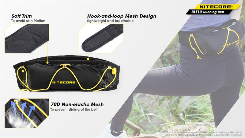 Ceinture de course Nitecore BTL10 01 4
