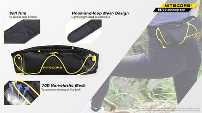 Ceinture de course Nitecore BTL10 01 4