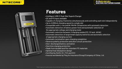 Chargeur Nitecore Ci2 11