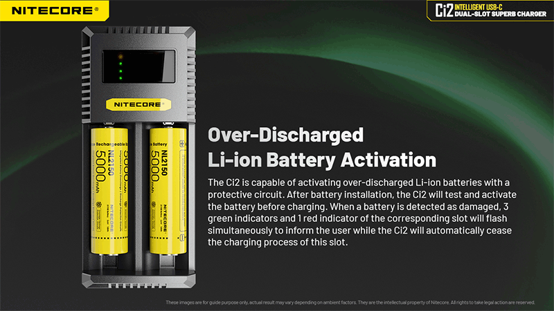 Chargeur Nitecore Ci2 2