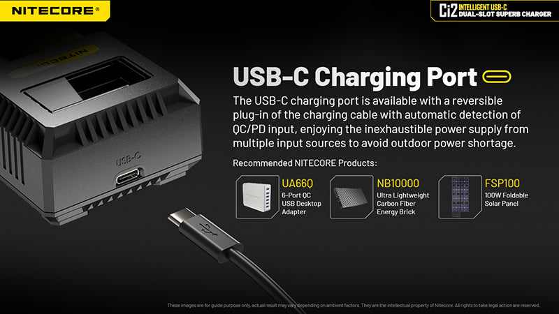 Chargeur Nitecore Ci2 4