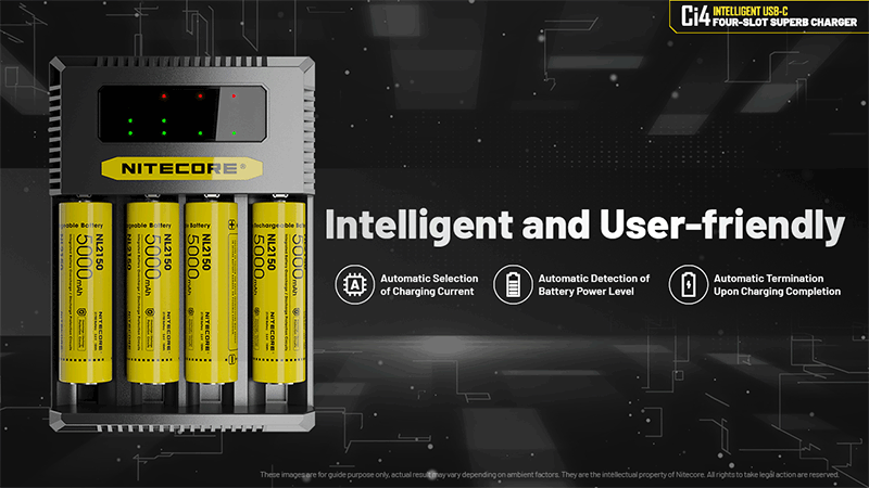 Chargeur Nitecore Ci4 1