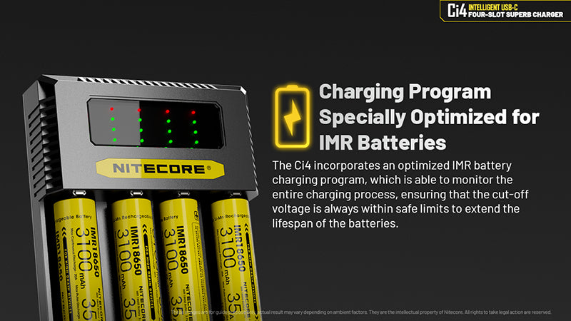 Chargeur Nitecore Ci4 5