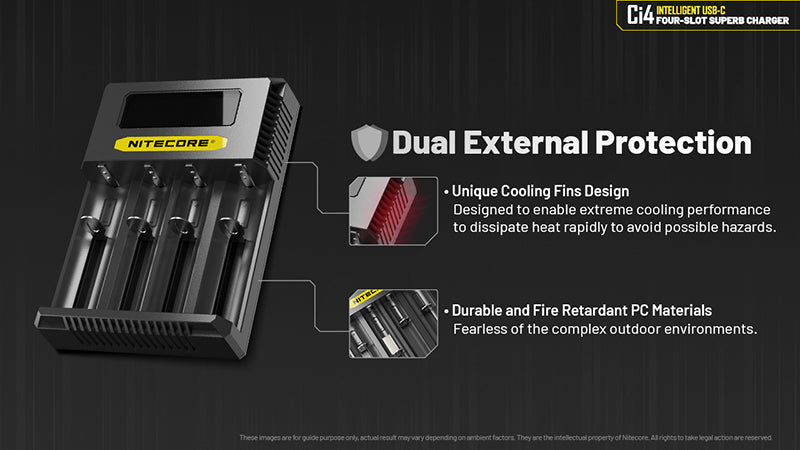 Chargeur Nitecore Ci4 8