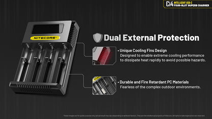 Chargeur Nitecore Ci4 8