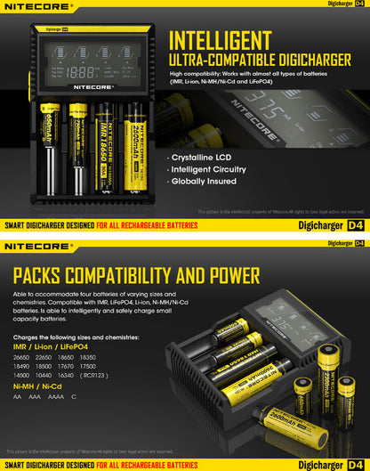 Chargeur Nitecore D4 06
