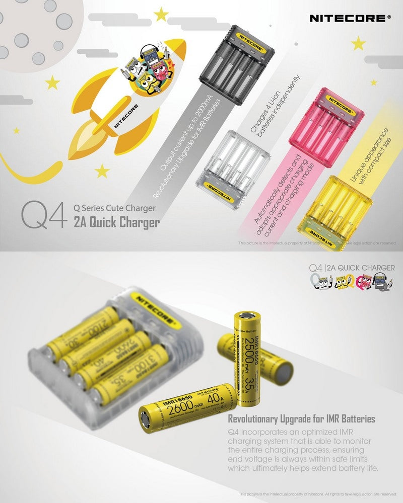 Chargeur Nitecore Q4 01 1