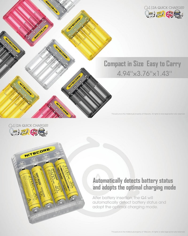 Chargeur Nitecore Q4 01 4