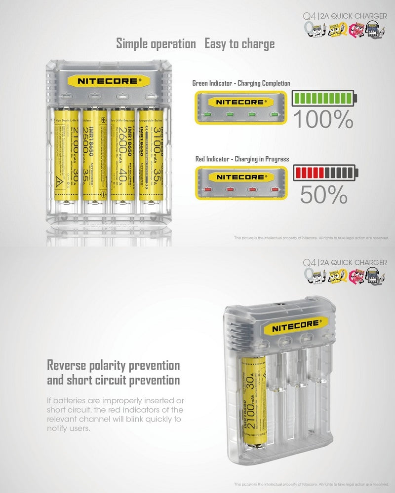 Chargeur Nitecore Q4 01 5
