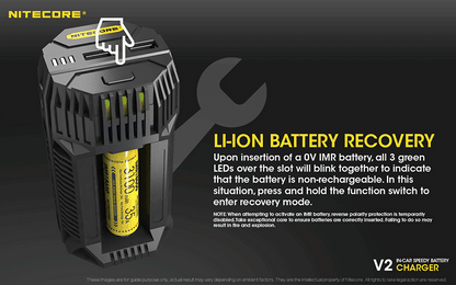 Chargeur Voiture Nitecore V2 01 3