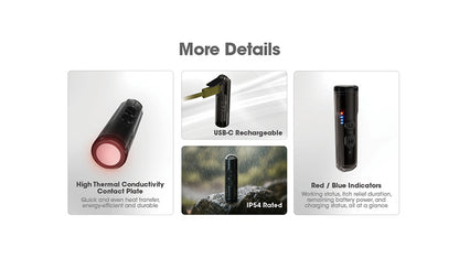 Dispositif anti demangeaisons Nitecore Bite Healer 10 Rechargeable 1 8