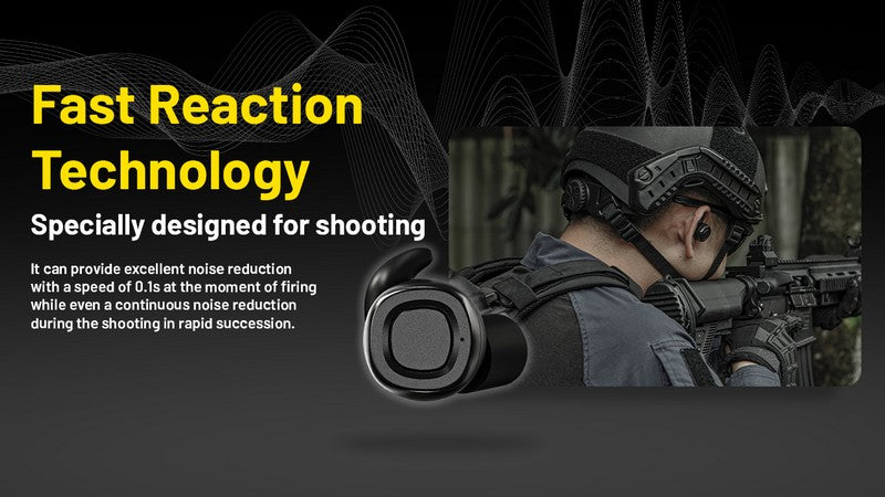 Ecouteur bluetooth et bouchon d oreille anti bruit Nitecore NE20 01 5