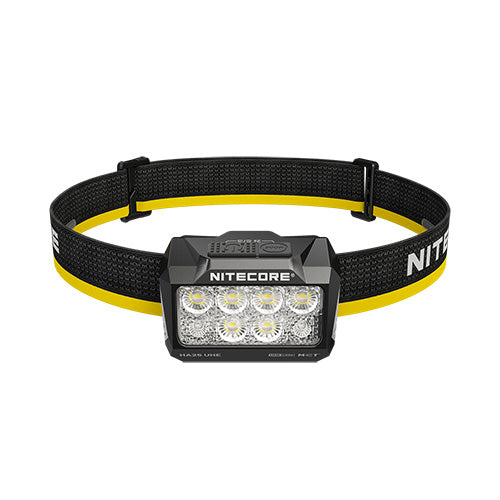 HA25 UHE - Lampe Frontale 800 Lumens - 3 températures de couleur - Double alimentation