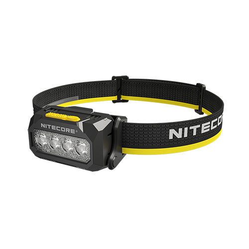 HA27 UHE – Lampe Frontale Nitecore – 800 Lumens – 3 Températures de Couleur – Triple Alimentation