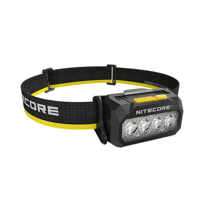 HA27 UHE – Lampe Frontale Nitecore – 800 Lumens – 3 Températures de Couleur – Triple Alimentation