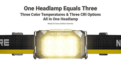HA29 UHE - Lampe frontale - 1200 Lumens - Triple Température de Couleur - Basses Températures -40°C - Batterie HLB2500