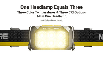 HA29 UHE - Lampe frontale - 1200 Lumens - Triple Température de Couleur - Basses Températures -40°C - Batterie HLB2500