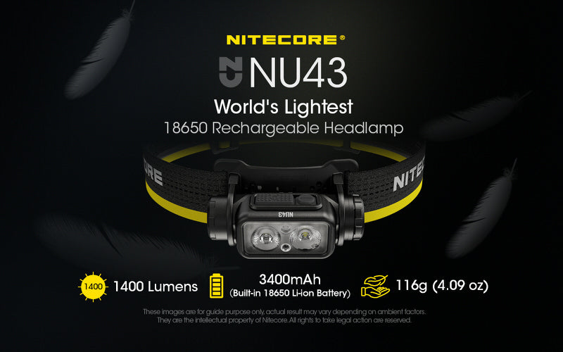 Lampe Frontale Nitecore NU43 01 1