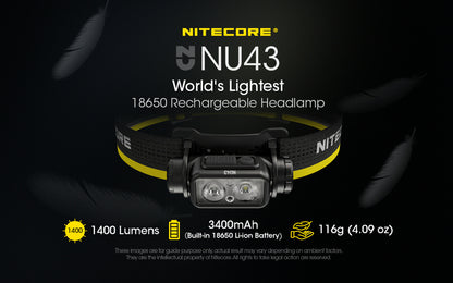 Lampe Frontale Nitecore NU43 01 1