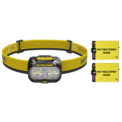 Lampe Frontale Nitecore UT27 PRO 2025 800 Lumens 2 batteries HLB1500 1