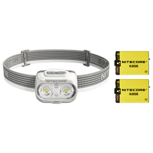 Lampe Frontale Nitecore UT27 PRO 2025 800 Lumens 2 batteries HLB1500 2