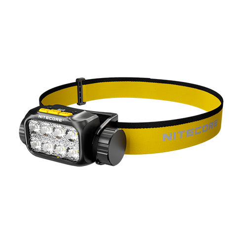 UT6 - Lampe Frontale 1600 Lumens - Trail Running - 3 Températures Couleur - Rechargeable USB-C