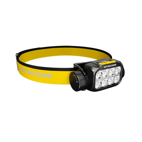 UT6 - Lampe Frontale 1600 Lumens - Trail Running - 3 Températures Couleur - Rechargeable USB-C