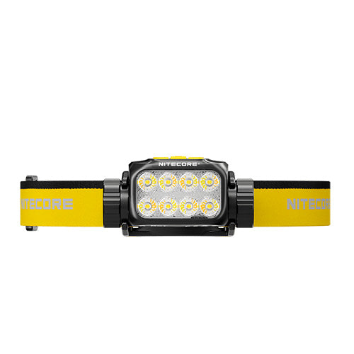 UT6 - Lampe Frontale 1600 Lumens - Trail Running - 3 Températures Couleur - Rechargeable USB-C