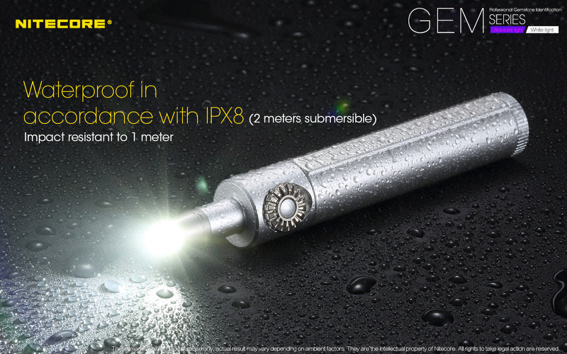 Lampe Nitecore GEM10UV 01 17