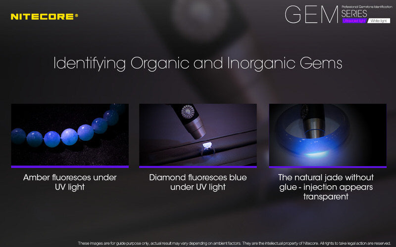 Lampe Nitecore GEM10UV 01 6