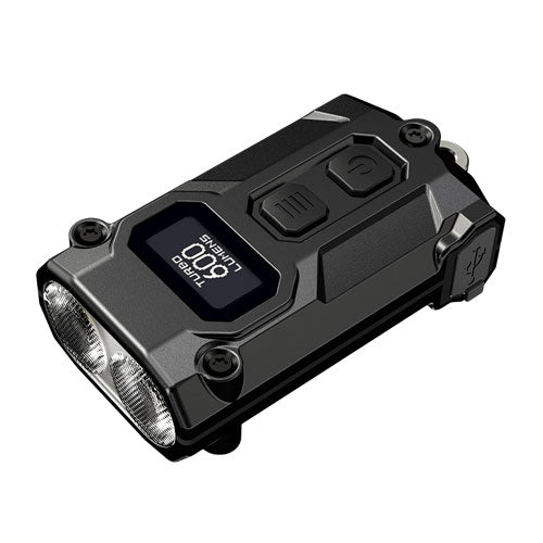 Lampe Porte cles Nitecore TINI 3 600 Lumens Ecran OLED Rechargeable USB C