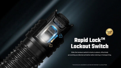 P17iX - Lampe Torche 5000 Lumens - Tactique Personnalisable - Batterie 21700 5500mAh - USB-C