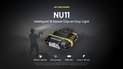 Lampe frontale clipsable Nitecore NU11 150 Lumens 01 1
